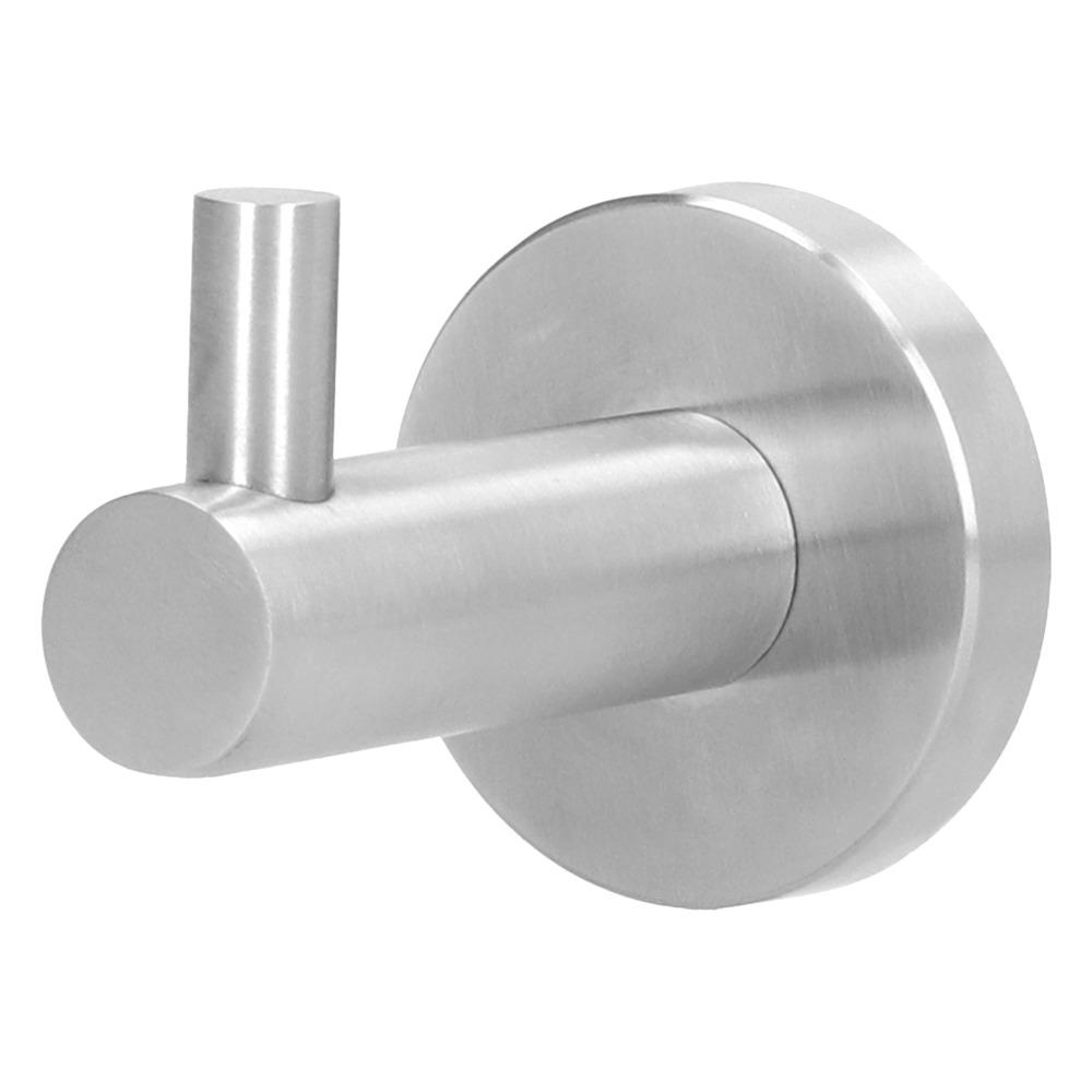Rust Proof Towel Hanger Hook Silver Coat Hanger Hook Practical Wall Hook Multi-Purpose