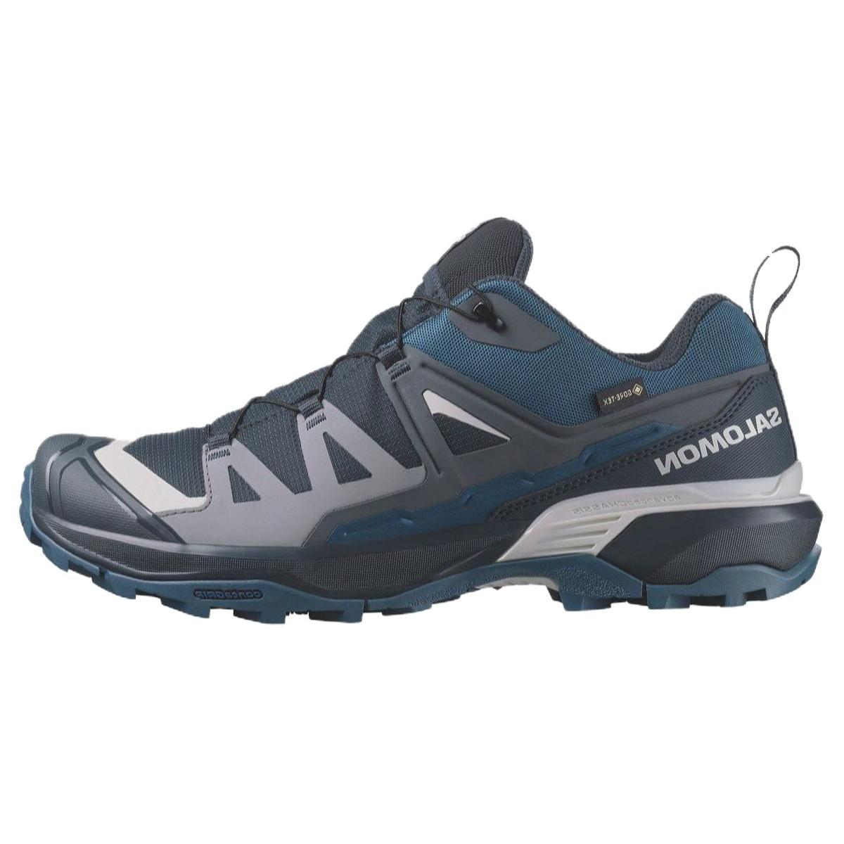 

New SALOMON X ULTRA 360 Gore Te Slip Resistant Low Top Outdoor Shoes Men s Black Blue 474534 41