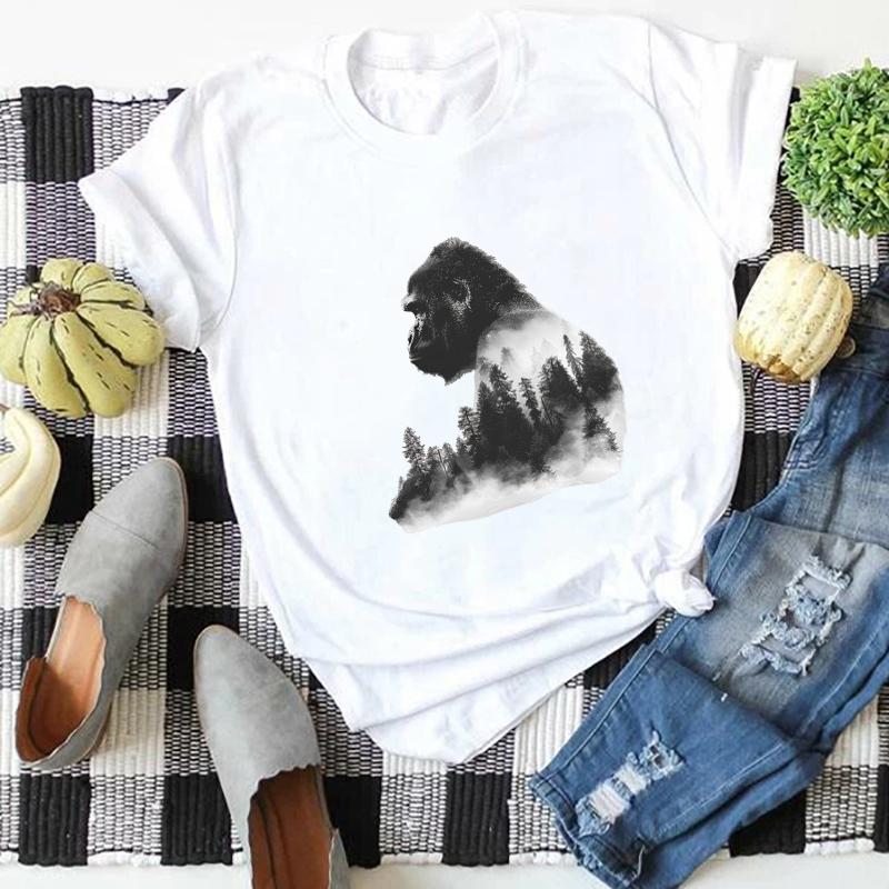 Schimpansen Aufnäher für Kleidung Kreative Kleideraufkleber Hoodies T-Shirt Parches Ropa DIY Wärmeübertragungsdruck