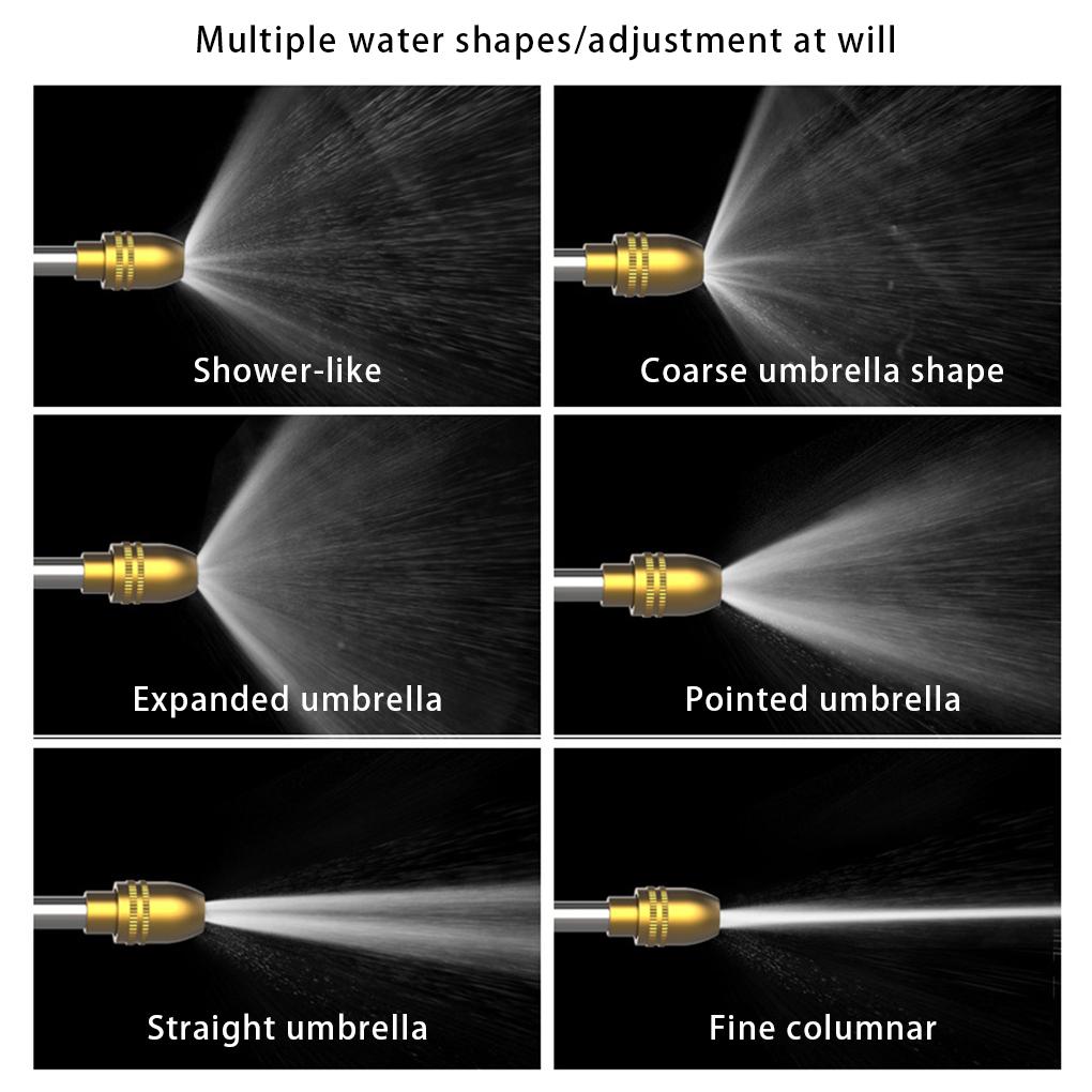 Taşınabilir Araba Yıkama Spreyi Çok İşlevli Yağmurlama Temizleme Aracı