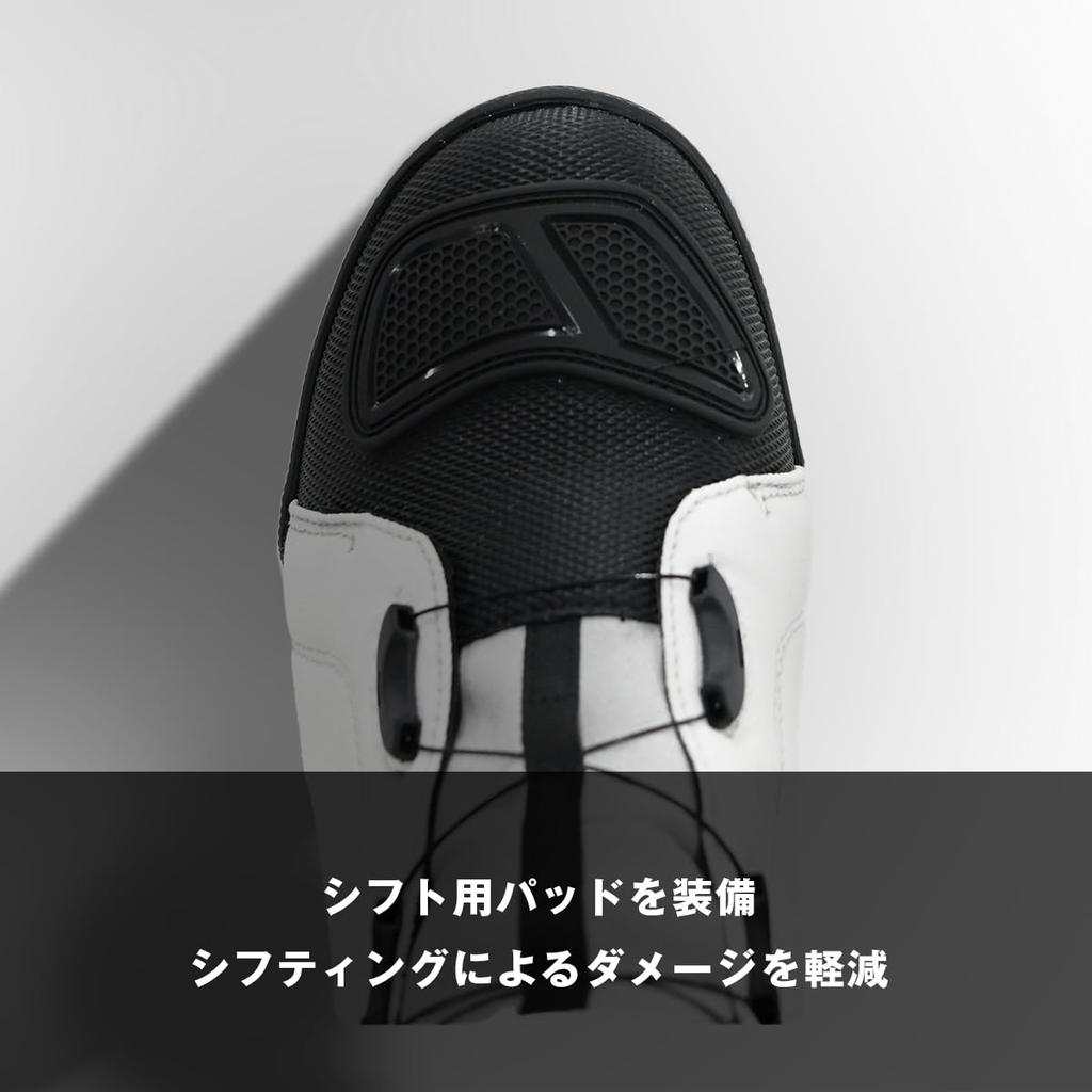 Komine 2025 Model Dial Fit WP Riding Wide Dial Size cm BK-301 Sneakers, Waterproof, Fit, Black, 25.5