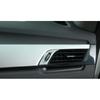 ABS Silver  Central Console Air Outlet Vent Trim 3Pcs For BMW X1 2016- F48