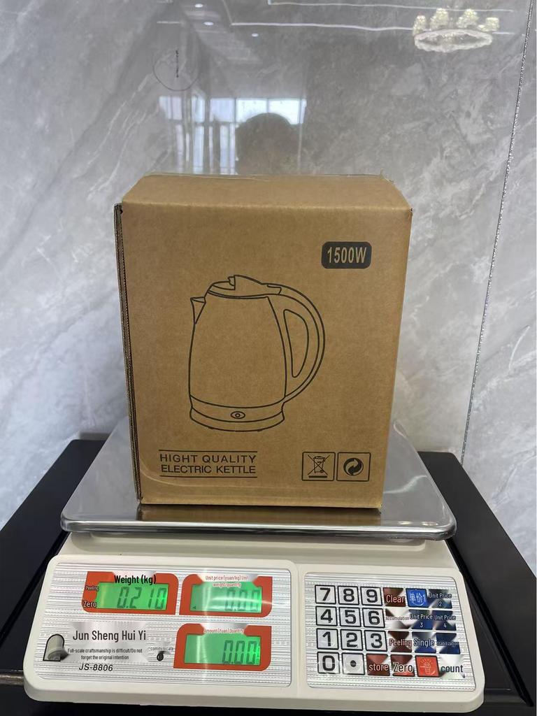 Stainless Steel 2L Electric Kettle with Inner Steel Lid