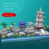 Hangzhou West Lake Puzzle Assembly Of Classical Architectural Models Ornaments Building Blocks Children'S Building Block Toys