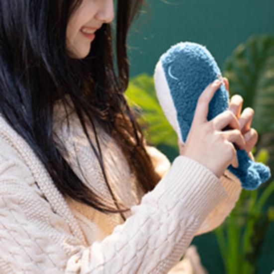 Plush Whale  Doll High Simulation Soft Stuffed Decorative Toy Plush Whale Animal Plush Stuffed Toy for Children