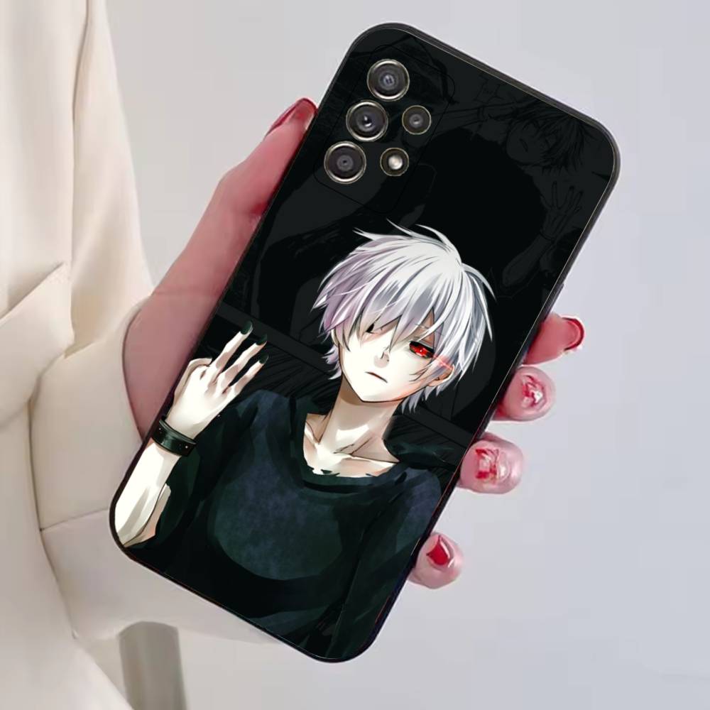 Tokyo G-Ghoul Kaneki Ken Anime Phone Case Black Silicone Soft For Samsung S25,S24,S21,S22,S23,S30,Ultra,S20,Plus,Fe,Lite