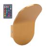 LED Wall Light Aluminium Simple Style LED RGB Warm Light Remote Control Modern Wall Sconces for Office Bedroom Kitchen