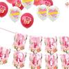 Mother's Day Decorations Cake Toppers Photo Backdrop Props Happy Banner