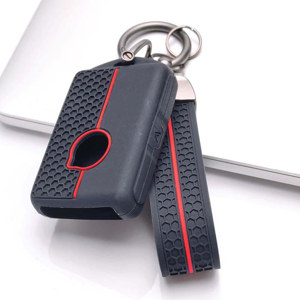 Key Cover keychain for Volvo EX30 EX90 XC90 XC60 S90 V90 S60 V60 XC40 Card Soft Silicone Protective Cover Anti-Scratch Guard Shockproof