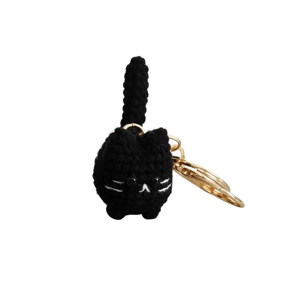 Hand Crocheted Toy for Play and - Interactive Toy for Cats
