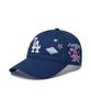 MLB Star Bunny Unstructured Ball Cap La (L.Navy)