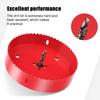 M42 Bimetal Large Size Hole Opener 100Mm Iron Pipe Aluminum Gypsum Board Pv Drill Bit Hole Saw
