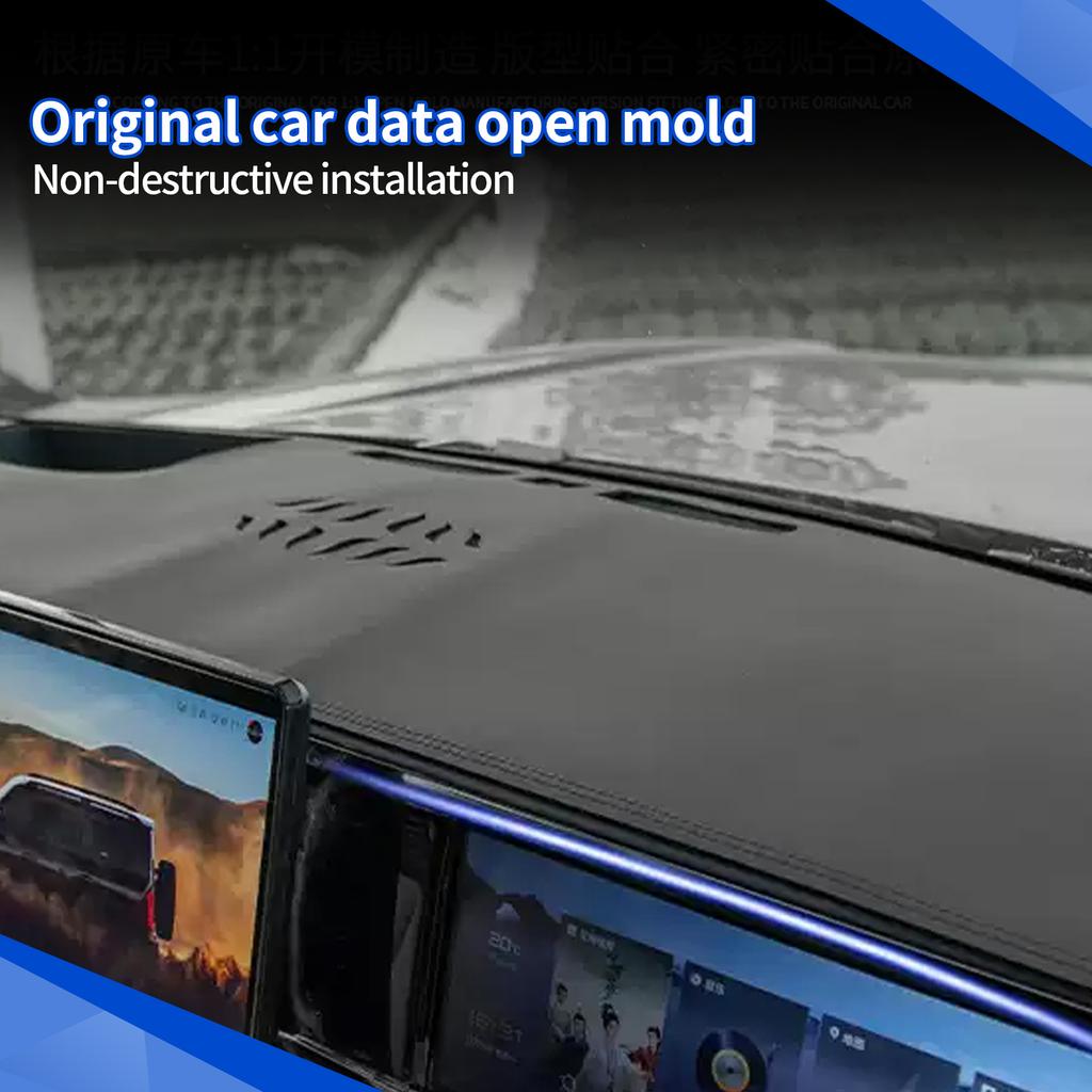 For BYD Leopard 5 2025+ Central Control Instrument Panel Sunshade Pad Sun Protection Insulation Pad Car Interior Accessories