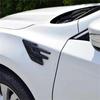 Air Flow Intake Cover,2Pcs Car Air Flow Intake Decorative Scoops Bonnet Vent Hood Cover Air Flow Vent Cover