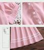 Girls' Korean-Style A-Line Summer Dress - Short-Sleeved, Trendy Princess Design for Kids and Tweens