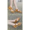 2026 Summer Shoes Women Sandals Soft Flat Holiday Fashion Brand Ladies Modern Sandals Black Yellow Plus Size 42