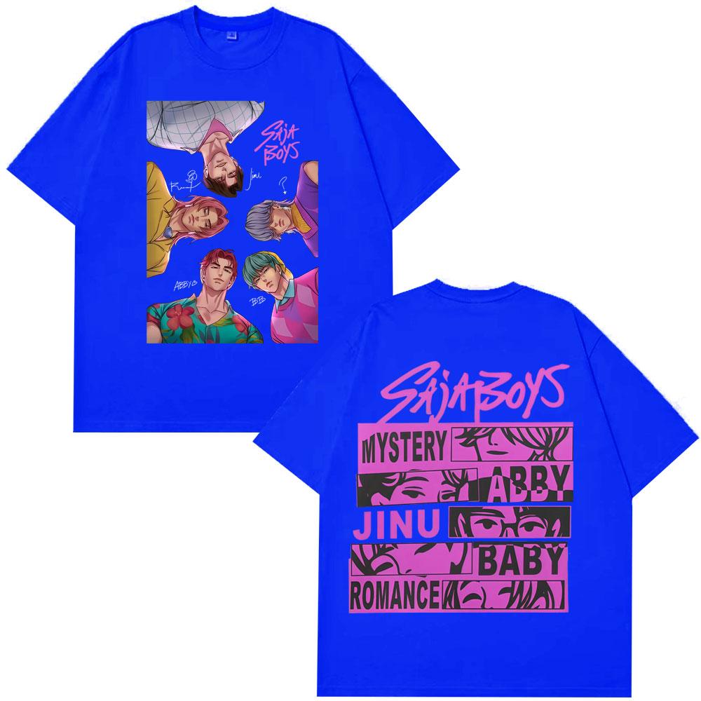

K-pop Saja Boys Demon Hunters Movie Graphic Merch T-shirt Fashion Casual Aesthetic T Shirts Unisex Hip-hop Oversized T-shirts XL