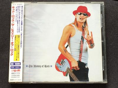CD KID ROCK  The History Of Rock AMCY7173 EastWest Japan 2000 Japan Rap  HipHopRB Used