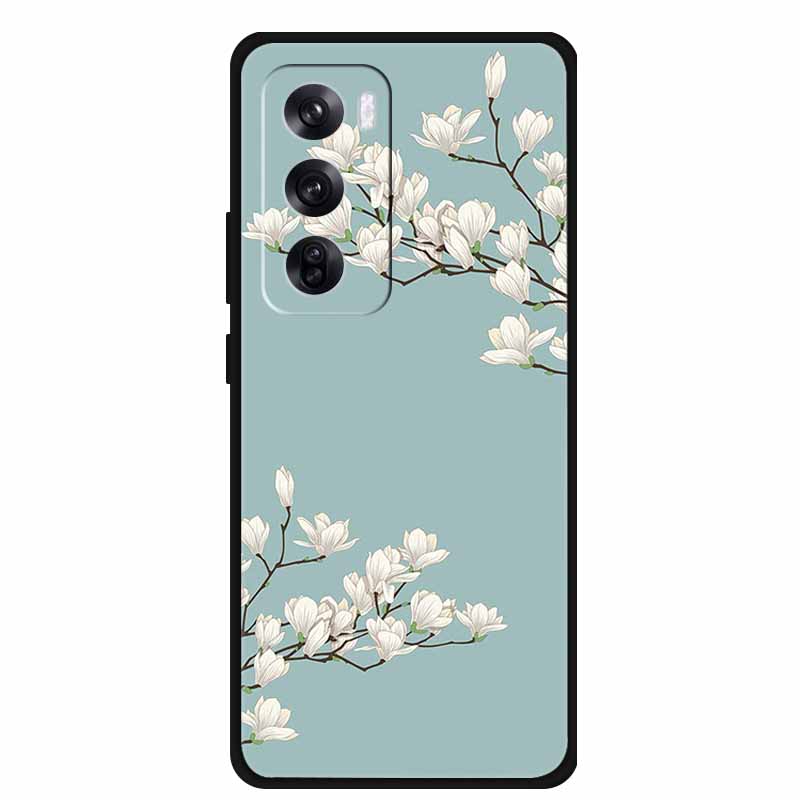 Funda For OPPO Reno 12 / Reno12 Pro Global Case Fashion Printed Soft Silicone Back Cover For Reno12 Pro Cat Phone Case Reno12 5G