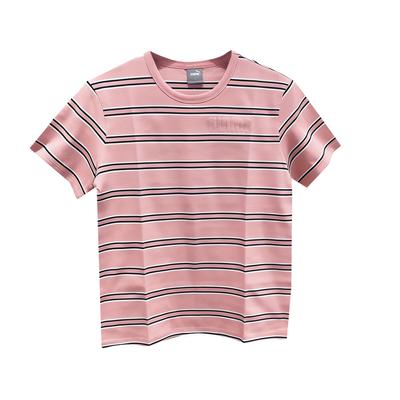 Striped Crew Neck Pullover Sports Casual Short Sleeve T-Shirt Men Tops 585230-14