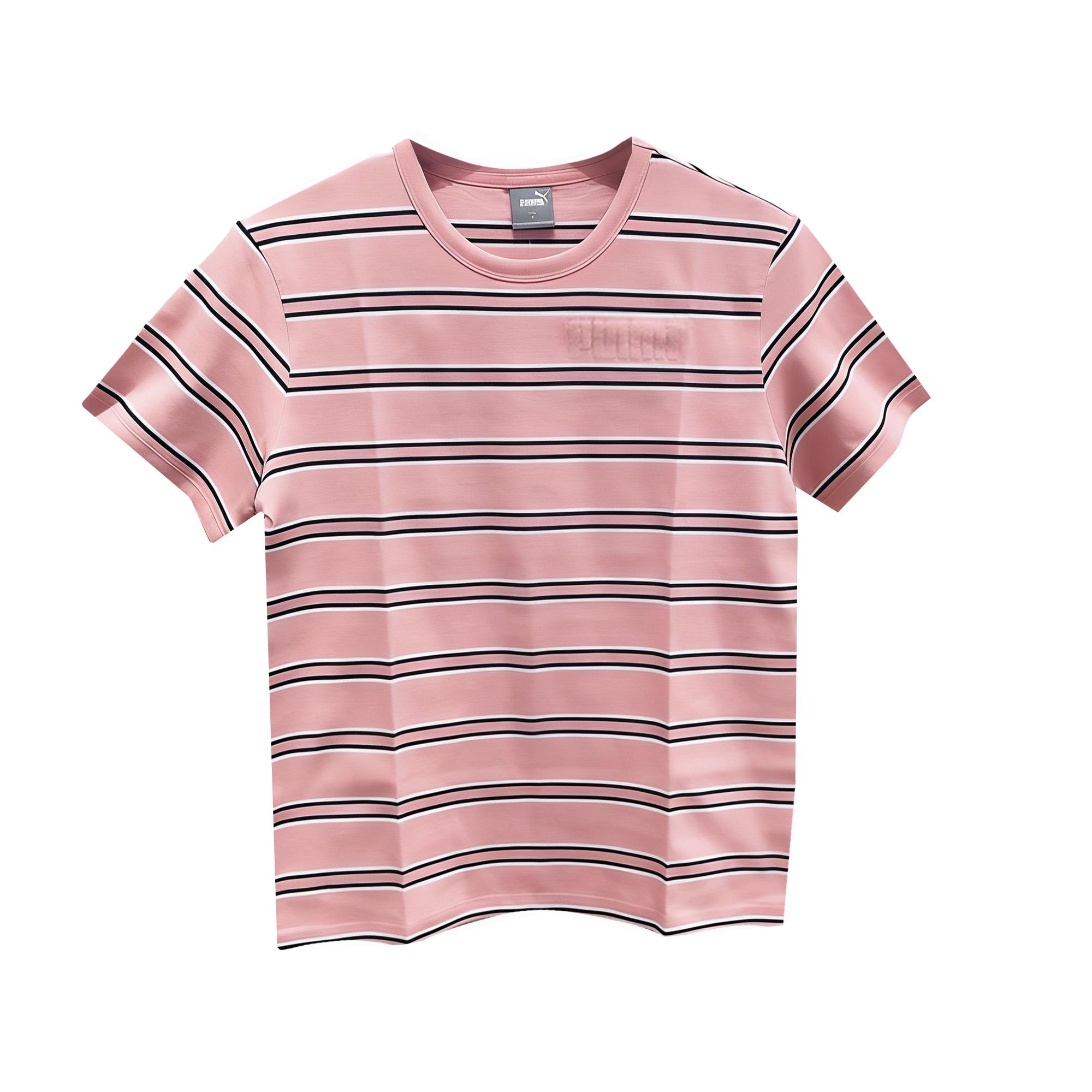 

Puma Striped Crew Neck Pullover Sports Casual Short Sleeve T-Shirt Men Tops 585230-14 S
