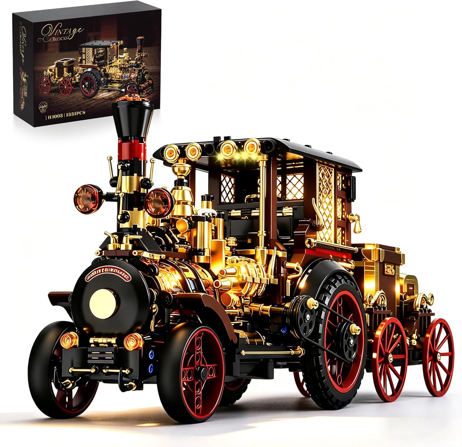 1331 PCS Creative Retro Mechanical Steam