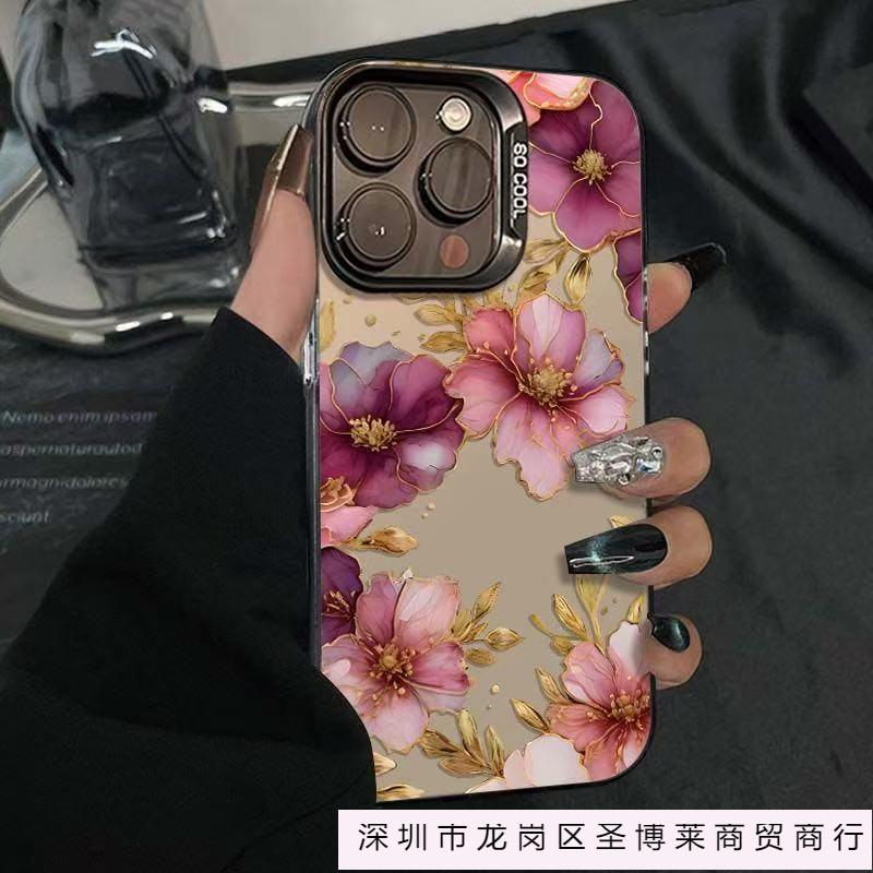 New Flower for Iphone16 Mobile Phone Case Apple 15promax/14 Personality 13pro12 Japan and Korea 11xr