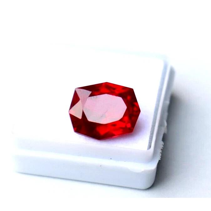 Natural Ruby From Burma Red Color A+ Fancy Cut 13-14 Ct Stunning Gemstone