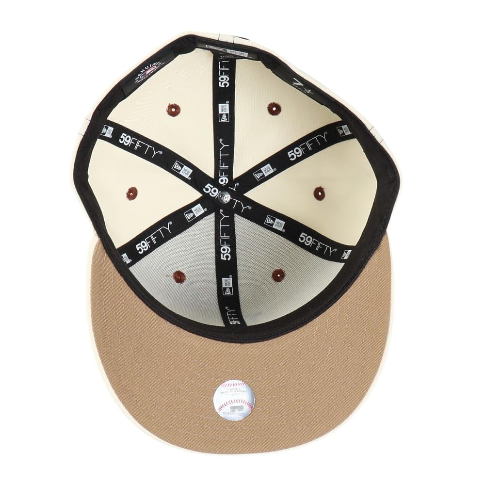 [New Era] Cap 59FIFTY MLB LA Wine Coke 7 78 5950 PANCAKES WPIN LOSDOD WINC BRN 14388835 NER36C1552