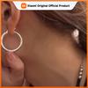 BF CLUB 925 Sterling Silver Big Round Earrings For Women Handmade Girl Sexy Fashion Trendy Jewelry Gift Party Wedding Pendientes