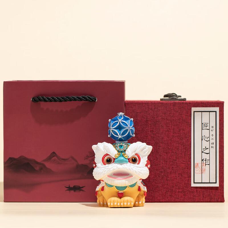 

Foshan Lucky Lion Dance Figurine Set
