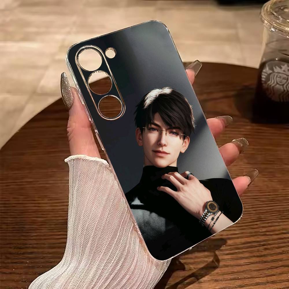 C-C-aleb-love-deep- s--space Clear Soft Silicone Phone Case for Samsung Galaxy A71, A70, A52, A51, A40, A30