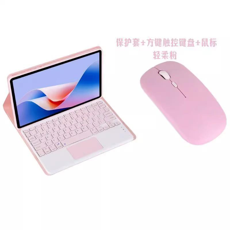 Tecno Pad 11-inch Tablet Bluetooth Keyboard Case With Touchpad Stand PU Leather Flip Cover In Multiple Colors