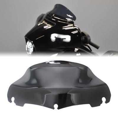 9" Motorcycle Accessories Wave Windshield Windscreen Wind Deflector For Harley Touring Tri/Electra/Street Glide FLHX/I 2014-UP