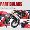 1:9 Honda CBR1000 Kawasaki ZX-10R Motorcycle Model Toy Alloy Diecast Wheel Steering Shock Absorption Models for Boys Gifts