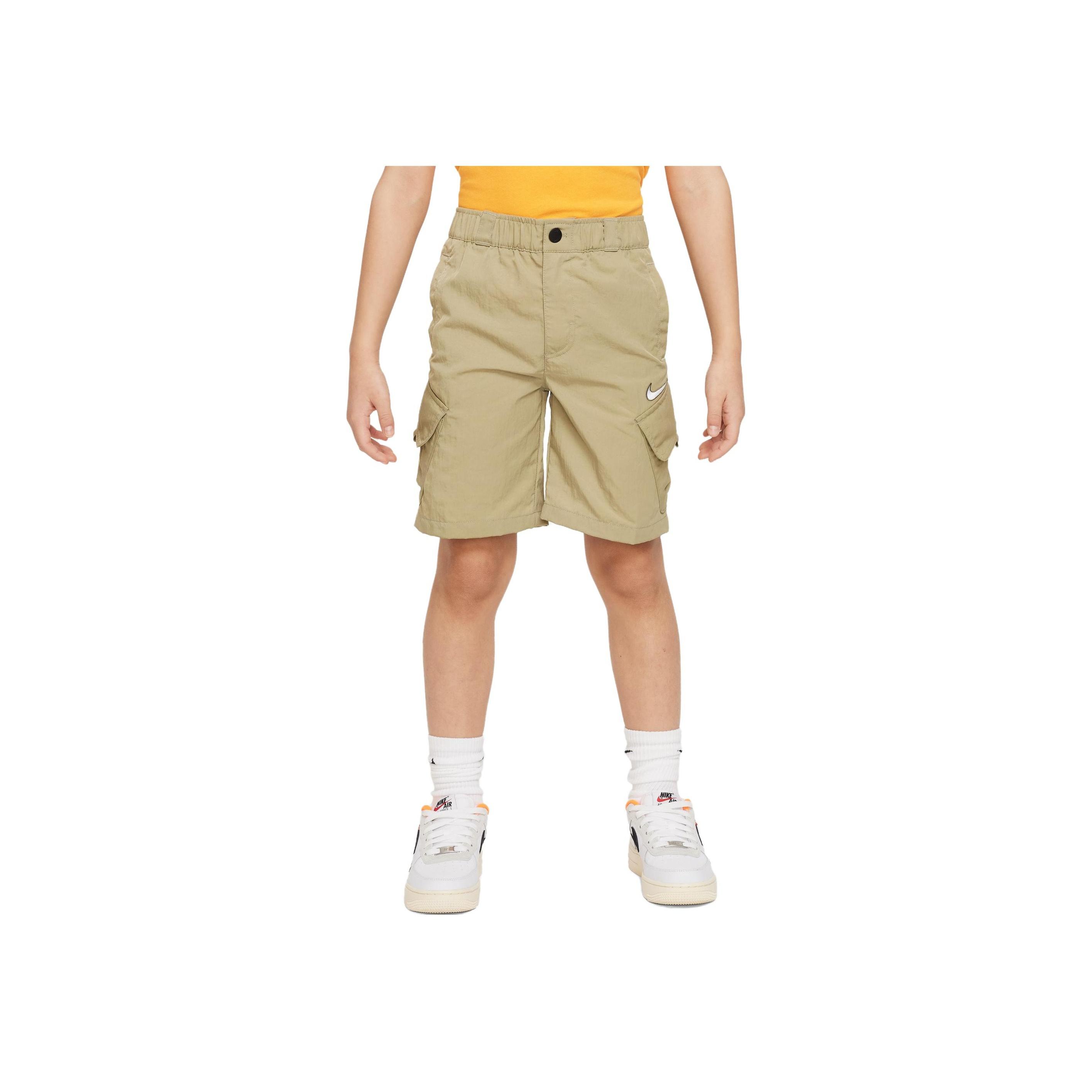 

Детские шорты-карго с логотипом Nike Outdoor Play, унисекс, оливково-зеленые, FB1326-276 L