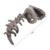 Měkká kostra dinosaura Cos Rekvizity 3D Kostra dinosaura Kostým Set Oblékání Foto Rekvizity