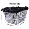 Resistant Dusts Sun Block Cycle Basket Protectors Pedaling Basket Protectors for Cycle Equipment