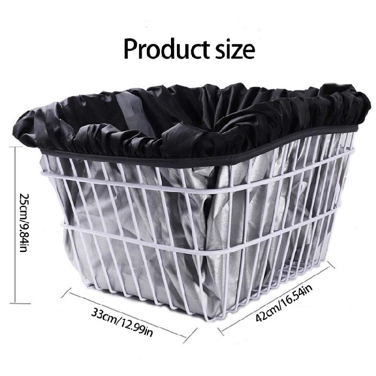 Resistant Dusts Sun Block Cycle Basket Protectors Pedaling Basket Protectors for Cycle Equipment