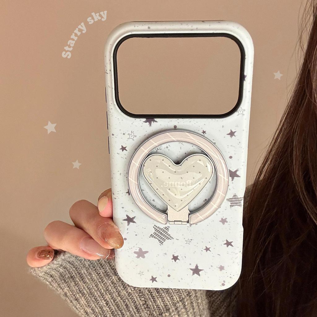 Grått Graffiti Stjärnställ Telefonfodral för iPhone 15, iPhone 16, iPhone 17 Pro Max