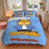 3pcs Garfield, Cat Cover Set, 1 Cover + 2 Pillowcases (No Insert), Bedding for All Seasons, Bedding,Bedroom Decor yy250922012
