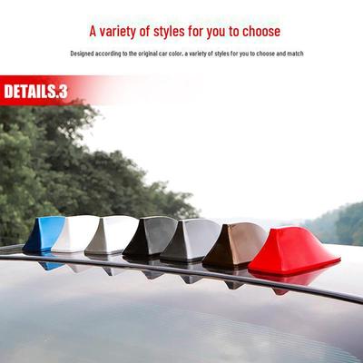 Universal Shark Fin Car Antenna with Enhanced Signal Reception & Roof Decoration