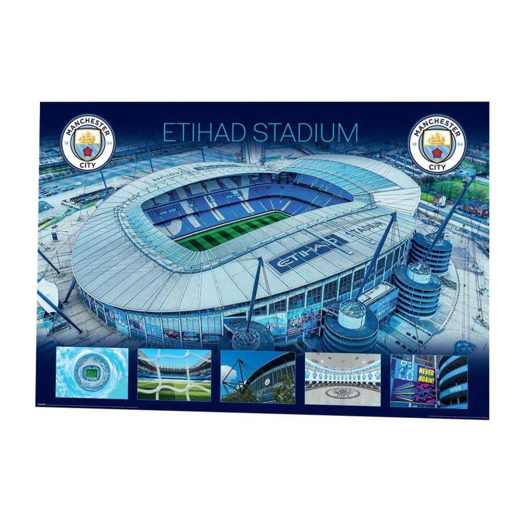 Manchester City FC Etihad Stadium Maxi Poster