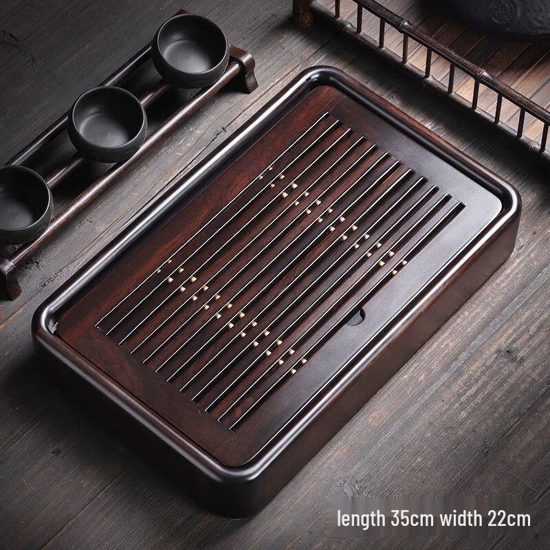 

Elegant Solid Wood Tea Tray