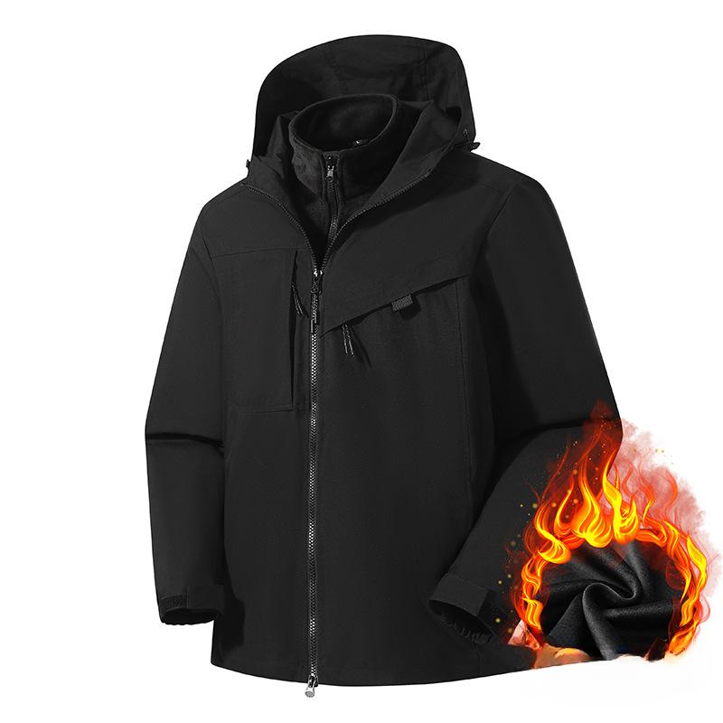 Куртка для активного отдыха «три в одном» для мужчин и женщин — фото 3