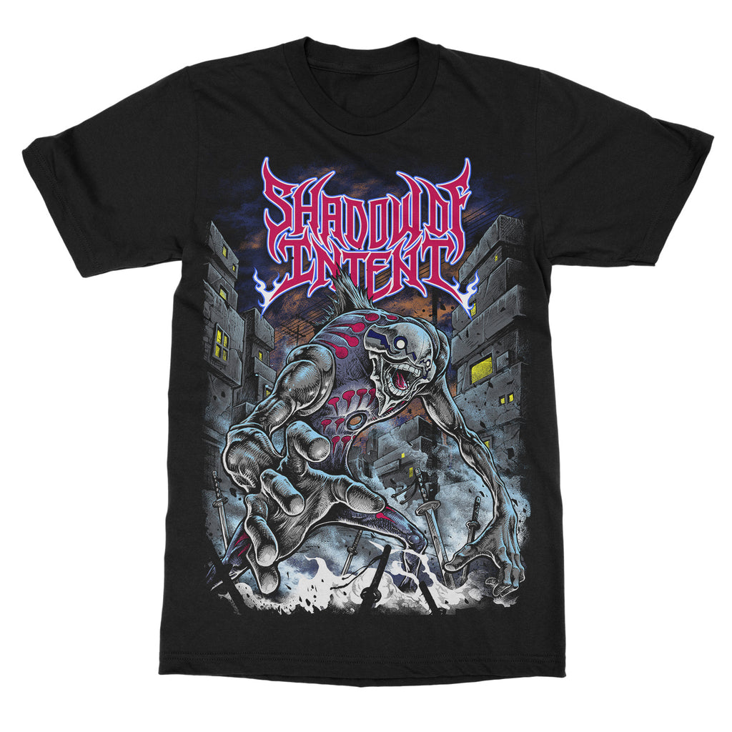 Pop Shadow of Intent Band Graphic Cotton T-shirt Unisex Summer Short Sleeve Fashion Brand Tee Luxury Casual Vintage Retro Top