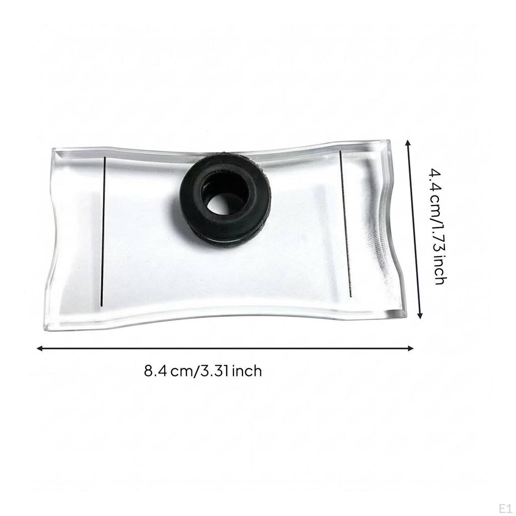 Transparent Acrylic Cue Guide Portable Billiards Aiming Aid Easy to Use