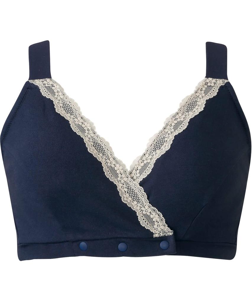 Wing Easy Comfortable Adjusts To Bust Size Removable Size Big Maternity/Wacoal Women's Half-Top, Wire-Free, Breastfeeding, Fit, Changes, Cups, MDR279,