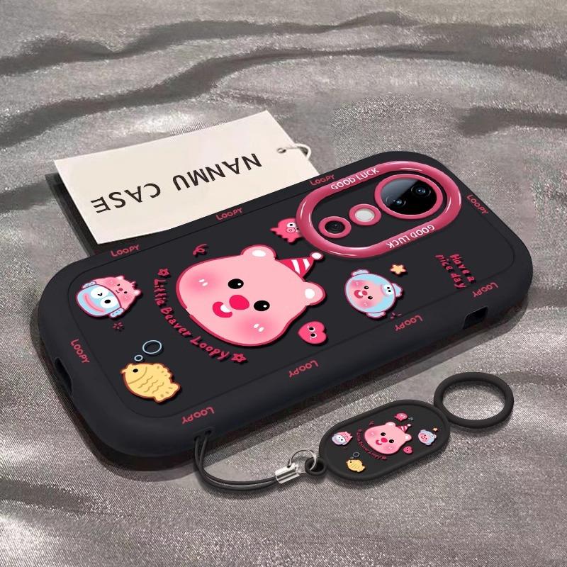 For Vivos19pro Anti-fall X100 Mobile Phone Case X90s Cartoon Ruby X80Pro Cute and Cute X70 New Style X60