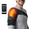 Electric Cordless Shoulder Massager with Heating Vibration App Control, Shoulder Pads Shoulder Braces for Womer Men